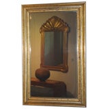 Antique Gilt Wood Mirror