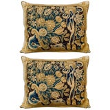 Pair of Flemish Tapestry Pillows