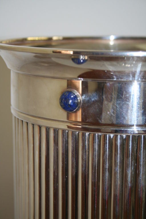 French Cartier Silver Plated Champagne Bucket