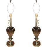 Pair of Murano Lamps
