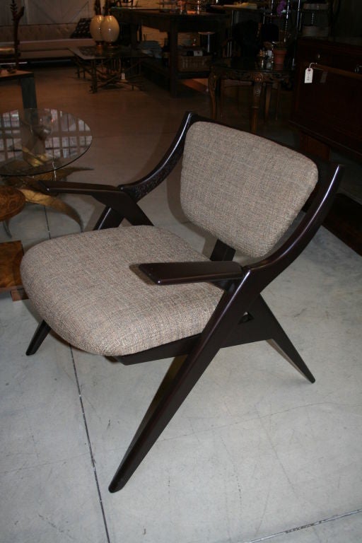 Pair of Paul Lazslo Armchairs