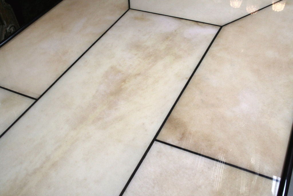 parchment table