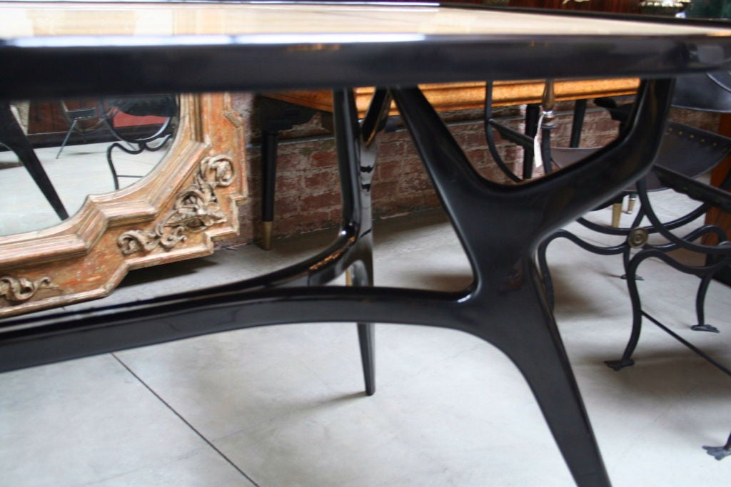 Contemporary Parchment Dining Table