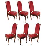 Set of Six Louis XV Chairs