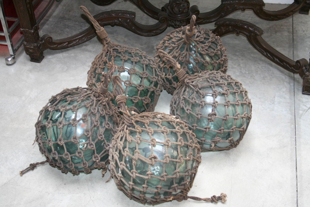 Japanese Fishing Floats - For Sale on 1stDibs