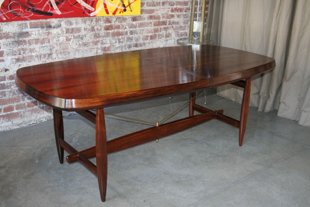 Sergio Rodrigues "Burton" Dining Table for Eight