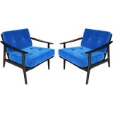 Pair of 60
s Danish Armchairs