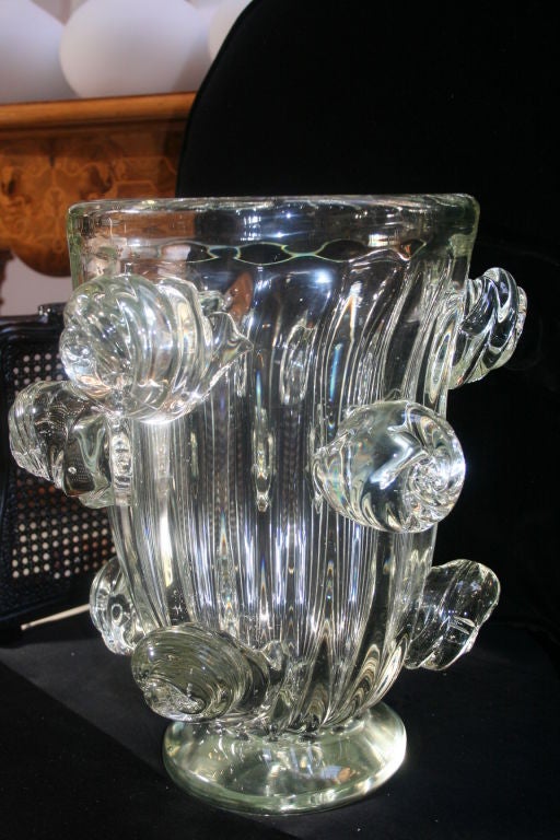 Large 70's Murano Vase
