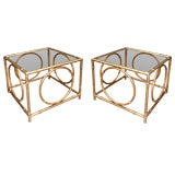 Pair of 40's French Side Tables