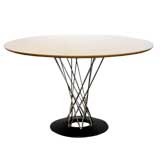 Full Size Round Dining Table by Noguchi for Knoll