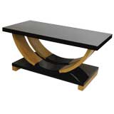 Streamline Art Deco Coffee Table by Brown and Saltman