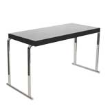 Rare Streamline Gilbert Rohde Coffee Table in Black Lacquer