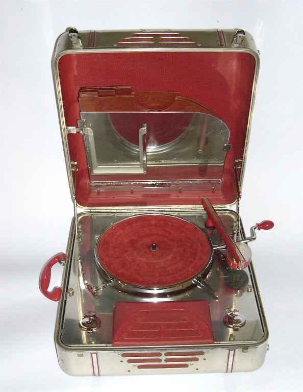 rca victor suitcase record player