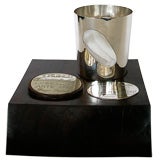 Rare and Unique 1968 Silver 
Ebony Trophy by Antonio Pineda