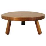 A Low Round, Modernist, 1950
s Coffee Table