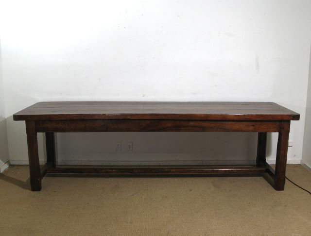 A 17th Century, Italian, Walnut Trestle Table
