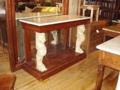Mahogany Console