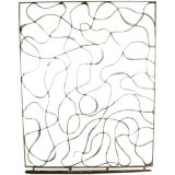 Rare Hand Forged Iron Screen