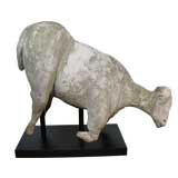 Vintage A Large Italian Mid 20th Century Sculpture of a Sheep