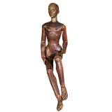 Antique A Large Articulated Artist's Mannequin