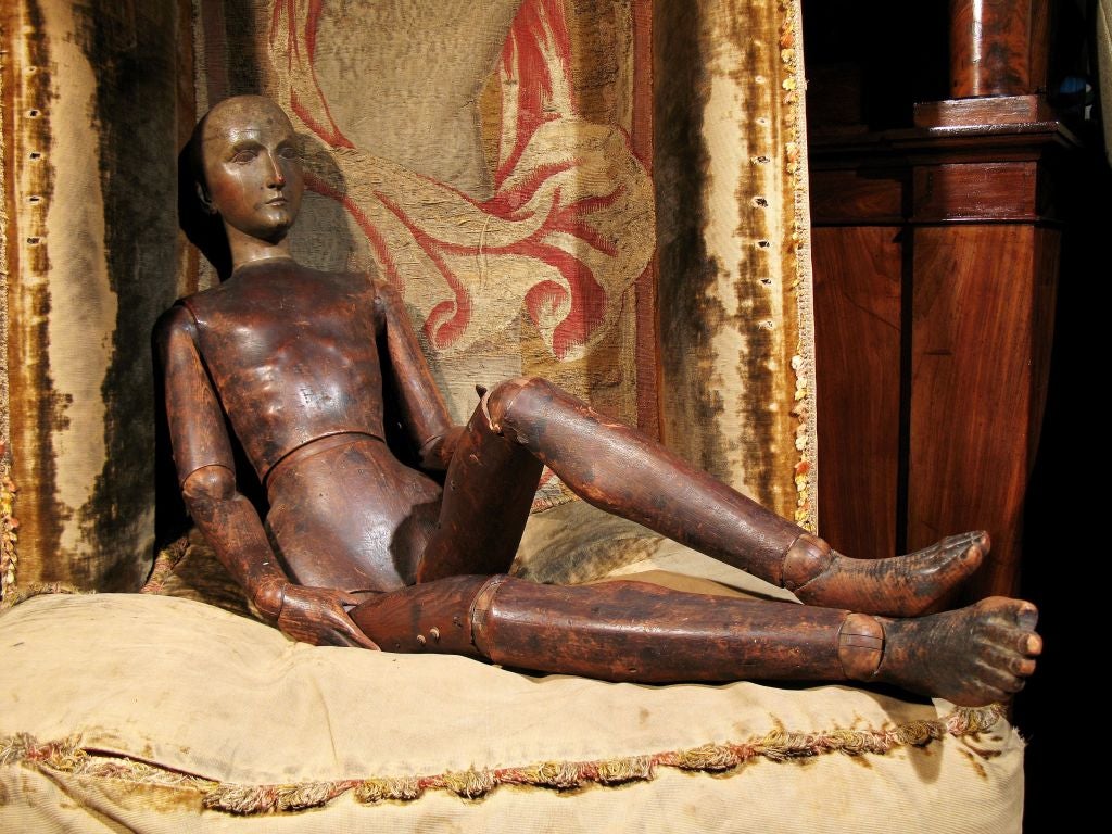 French A Large Articulated Artist's Mannequin