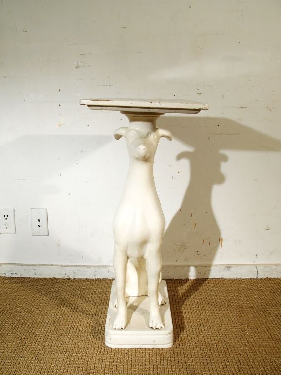 Composition Greyhound Side Table 3