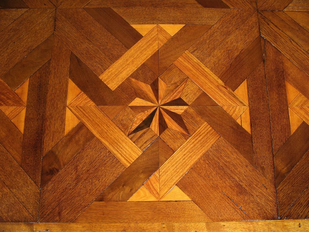 A Handsome French Parquetry Coffee Table 4