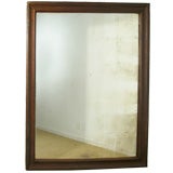 A Large Italian Painted Mirror with Old Glass. Mid 19th Century A Large Italian Painted Mirror with Old Glass. Mid 19th Century