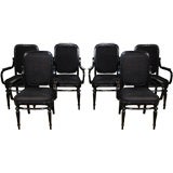 A Set of Six Thonet Armchairs