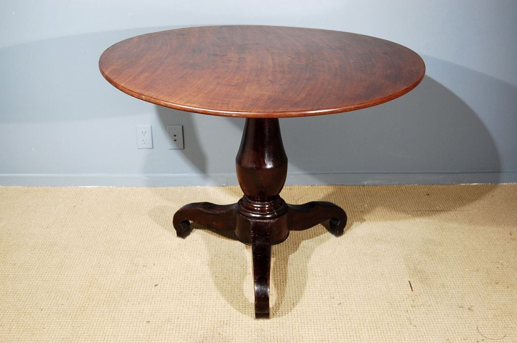 Mahagony Tilt Top Gueridon