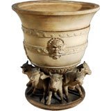 19th Century Terra Cotta Copy of Renaissance Urn