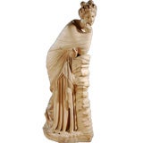 An Italian Terra Cotta Sculpture of Polyhymnia the Greek Muse