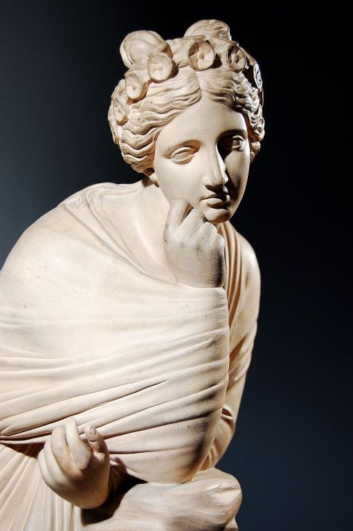 An Italian Terra Cotta Sculpture of Polyhymnia the Greek Muse 2