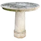 A Venetian Pedestal Gueridon in Vincenza Stone