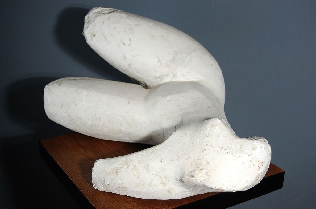 Plaster Nude Female Figure by Antoniucci Volti