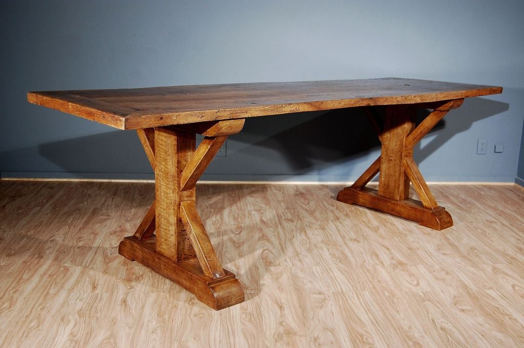 Walnut Console Table