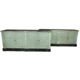 French Painted Pine Apothacary Counters
