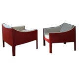 A Pair of Upholstered Armchairs