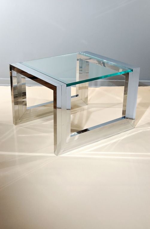 A Small Modernist Cocktail Table