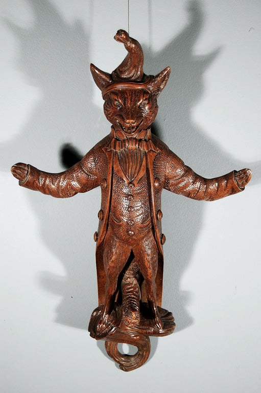 Amusing Carved Coat Hook