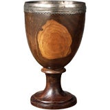 Antique A Lignam Vitae Goblet