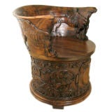 Italian Walnut Bergere