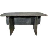 French Slate Garden Table