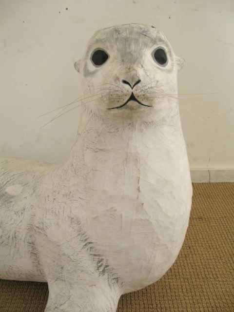 Paper Mache Seal For Sale 1