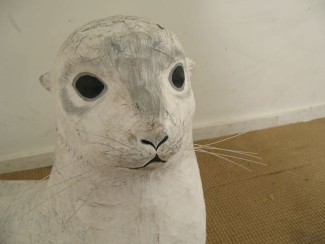 Paper Mache Seal For Sale 2