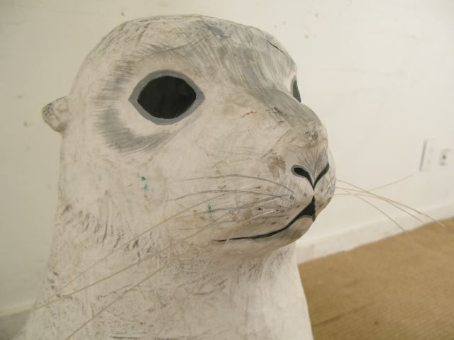 Paper Mache Seal For Sale 3