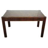 Italian Rosewood Console in the Style of Gio Ponti