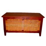 Vintage Danish Storage Box/Table              Poul Hundevad Design