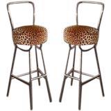 Pair of Vintage Stools        French 1930's