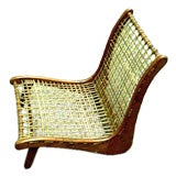 Vintage Low slung "Snowshoe" Chair